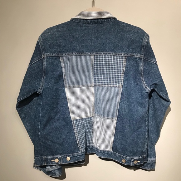 Bill Blass Jeans Blue Denim Jacket size medium - Picture 4 of 7